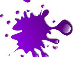 Purple paint