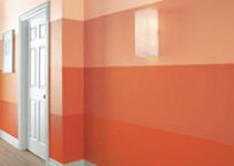 Salmon colour paint