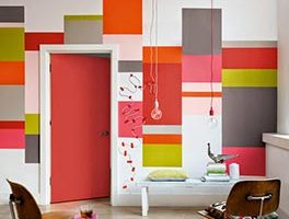 Pintura color coral