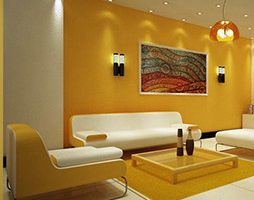 Pintura color ocre