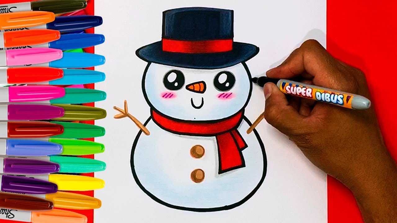 Cómo pintar un muñeco de nieve 【2025 】 ️ Bricolaje
