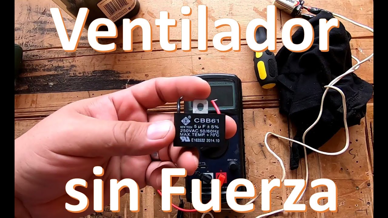 Mi Ventilador No Gira Con Fuerza