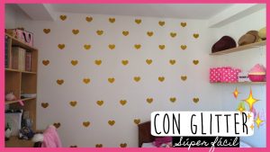 Cómo decorar las paredes de mi cuarto con corazones