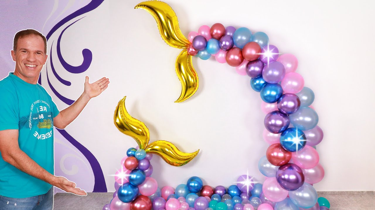 Cómo decorar un cumpleaños de la sirenita ariel 【2025 】 ️ Bricolaje