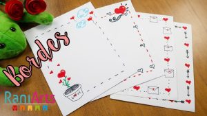 Cómo decorar una tarjeta de amor