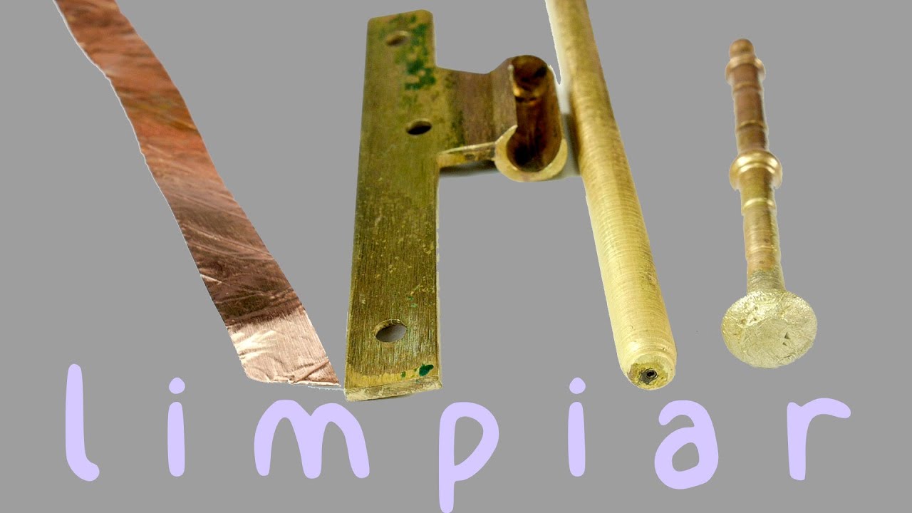 Cómo limpiar el latón viejo 【2024 】 ️ Bricolaje