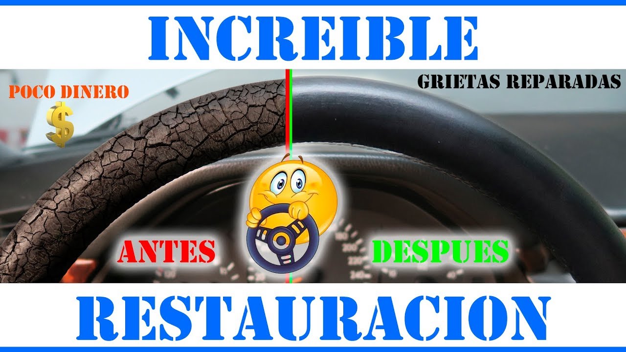 Cómo limpiar el volante de cuero del coche 【2024 】 ️ Bricolaje