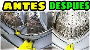 Cómo limpiar goma de lavadora