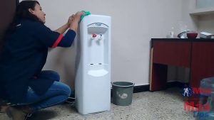 Cómo limpiar máquina aquaservice