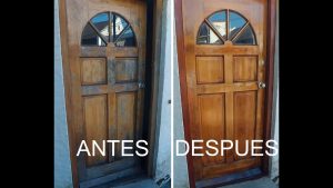 Cómo limpiar puertas de madera barnizadas de interior